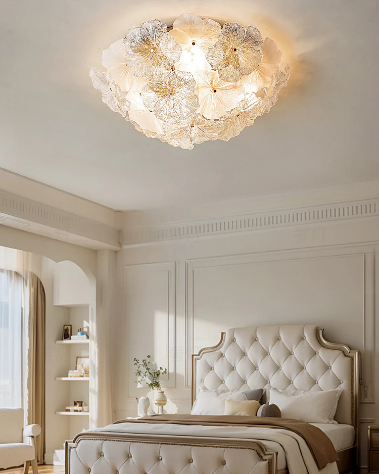 WOMO Flower Glass Ceiling Light-WM1199 - Image 3