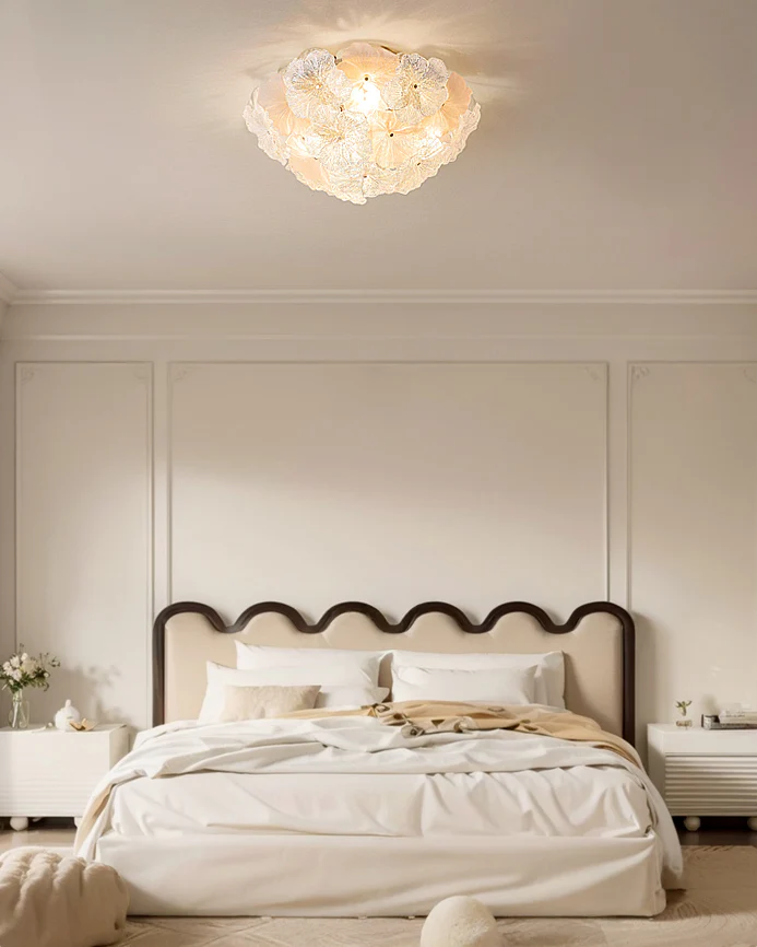WOMO Flower Glass Ceiling Light-WM1199 - Image 4