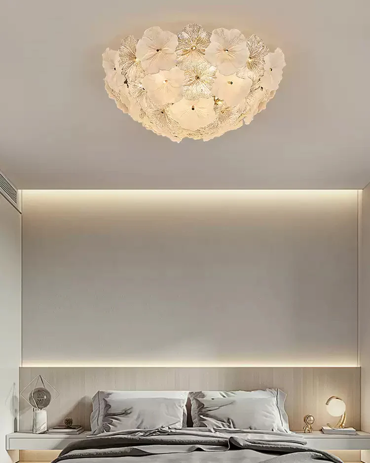 WOMO Flower Glass Ceiling Light-WM1199 - Image 8