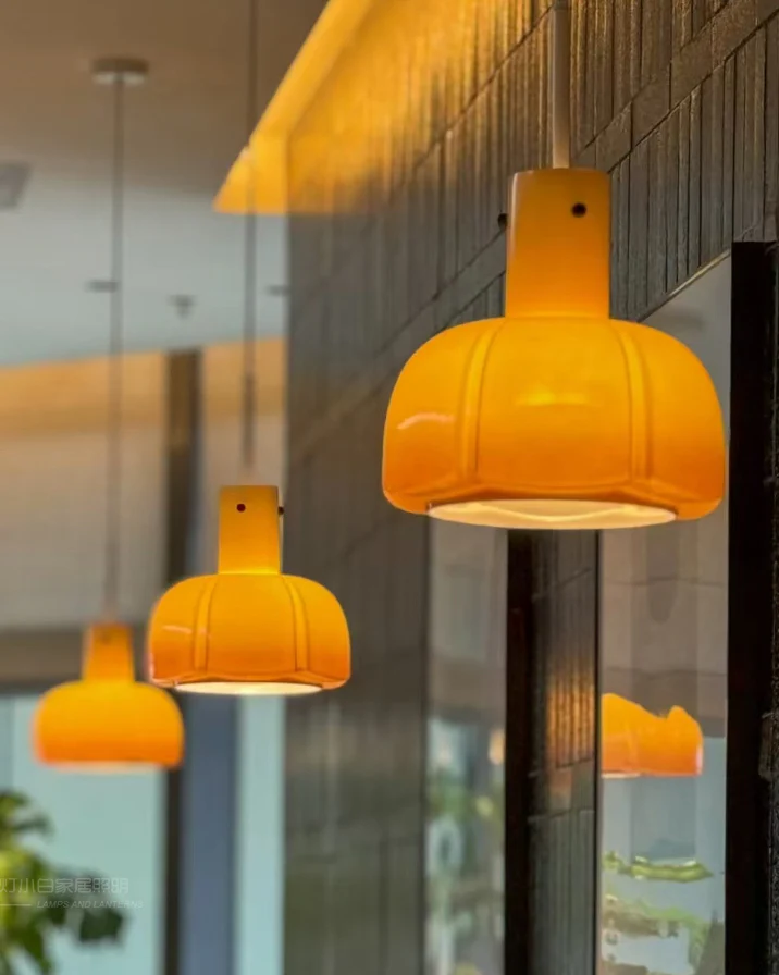 WOMO Flower Glass Pendant Light-WM3080 - Image 10