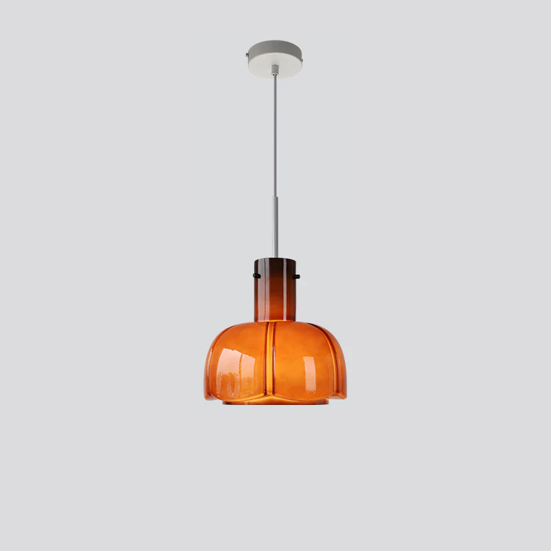 WOMO Flower Glass Pendant Light-WM3080 - Image 13