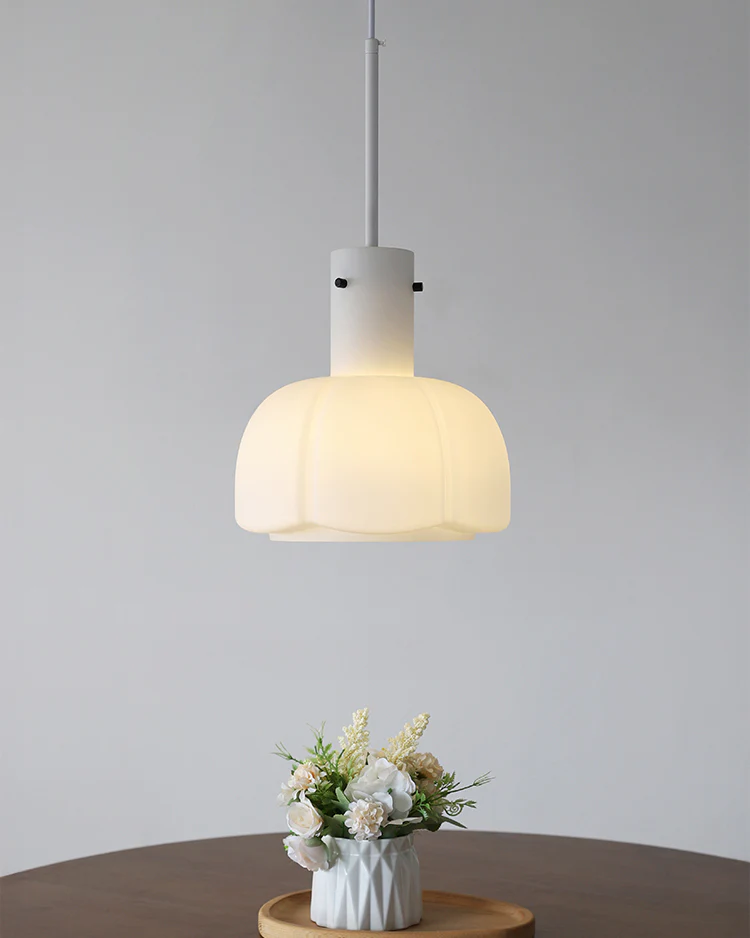 WOMO Flower Glass Pendant Light-WM3080 - Image 8
