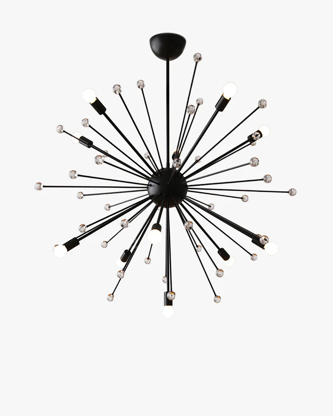 WOMO Flower Globe Chandelier-WM3075