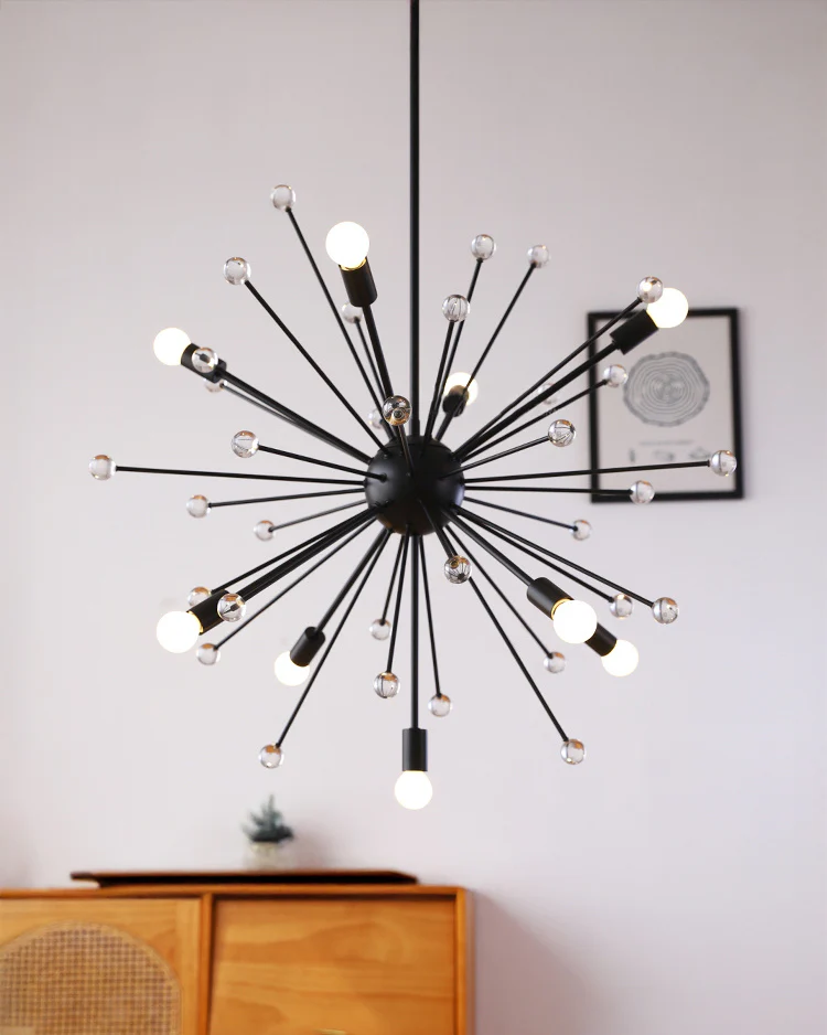 WOMO Flower Globe Chandelier-WM3075 - Image 6