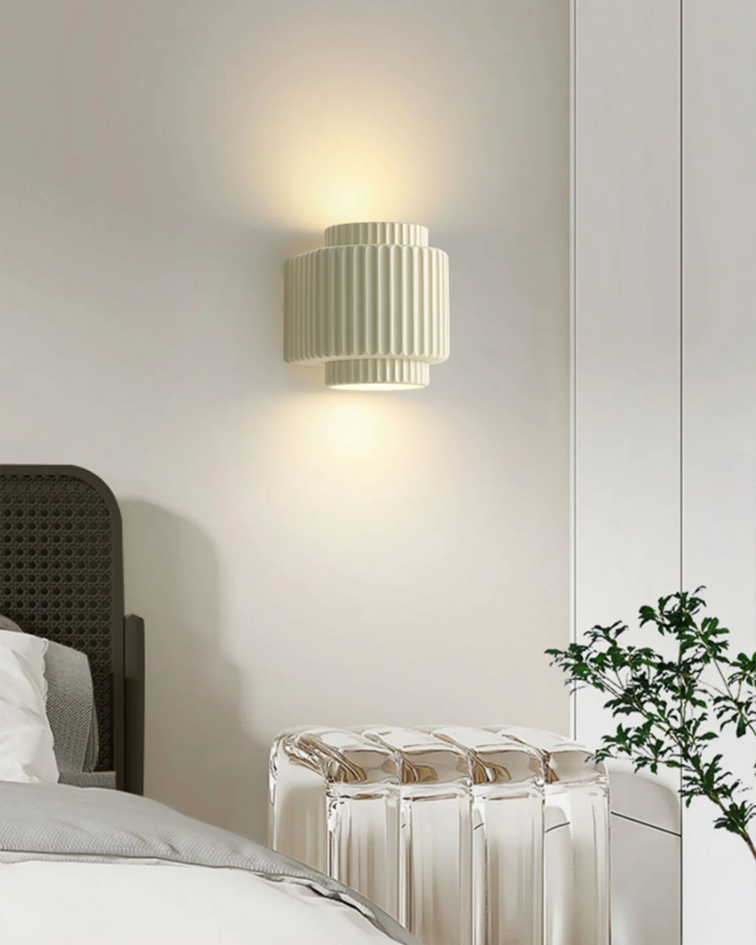 WOMO Fluted Cylinder Wall Sconce-WM6153 - Image 4