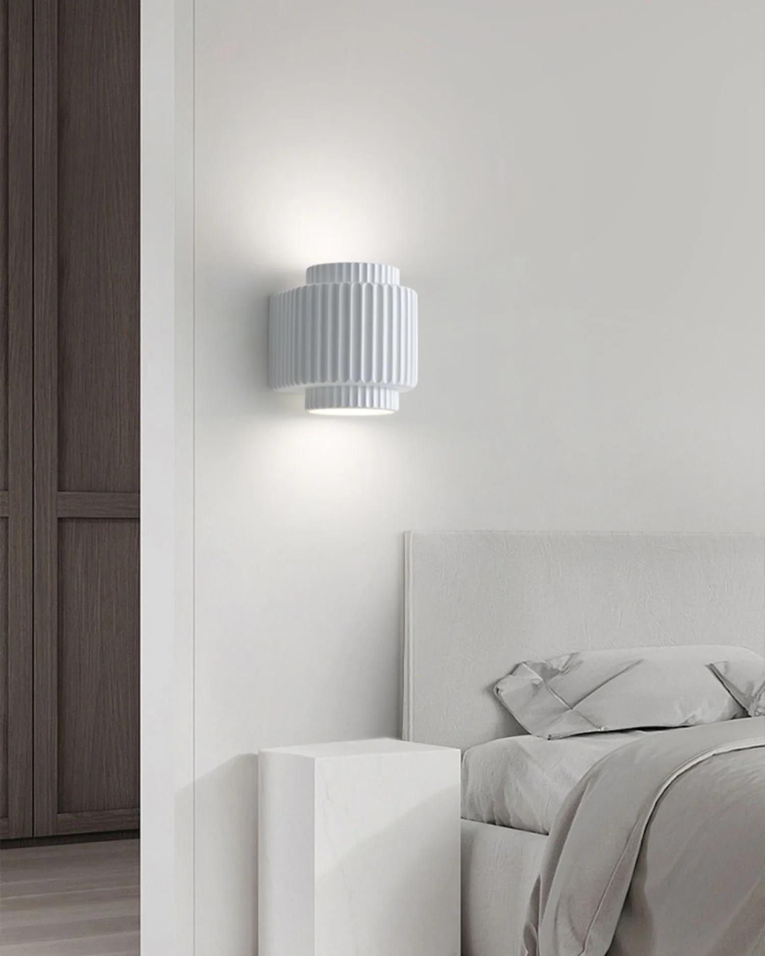 WOMO Fluted Cylinder Wall Sconce-WM6153 - Image 9