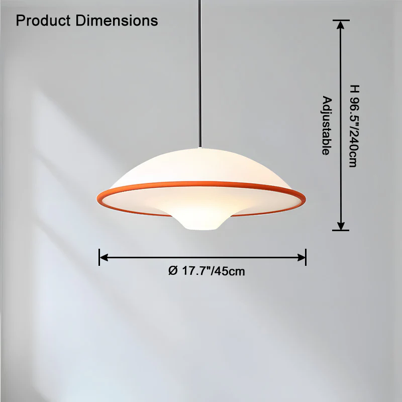 WOMO Flying Saucer Pendant Light-WM2819 - Image 21