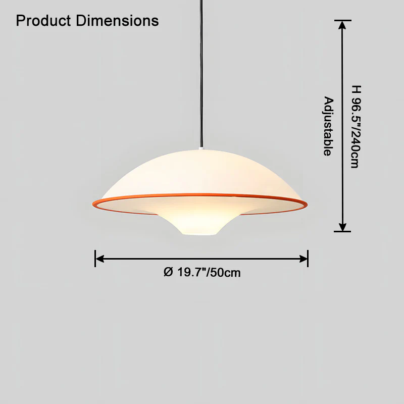 WOMO Flying Saucer Pendant Light-WM2819 - Image 23