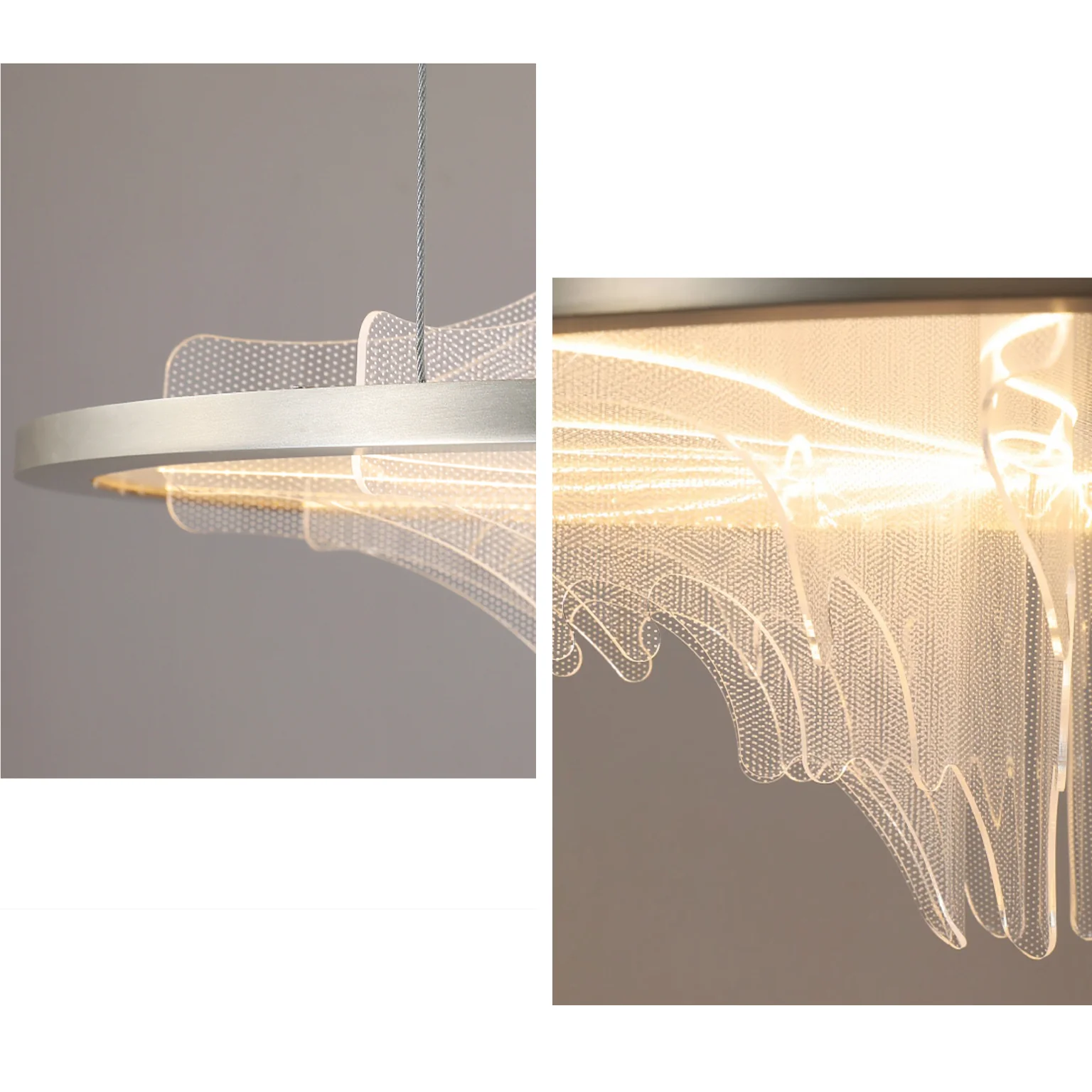 WOMO Flying Saucer Chandelier-WM2998 - Image 11