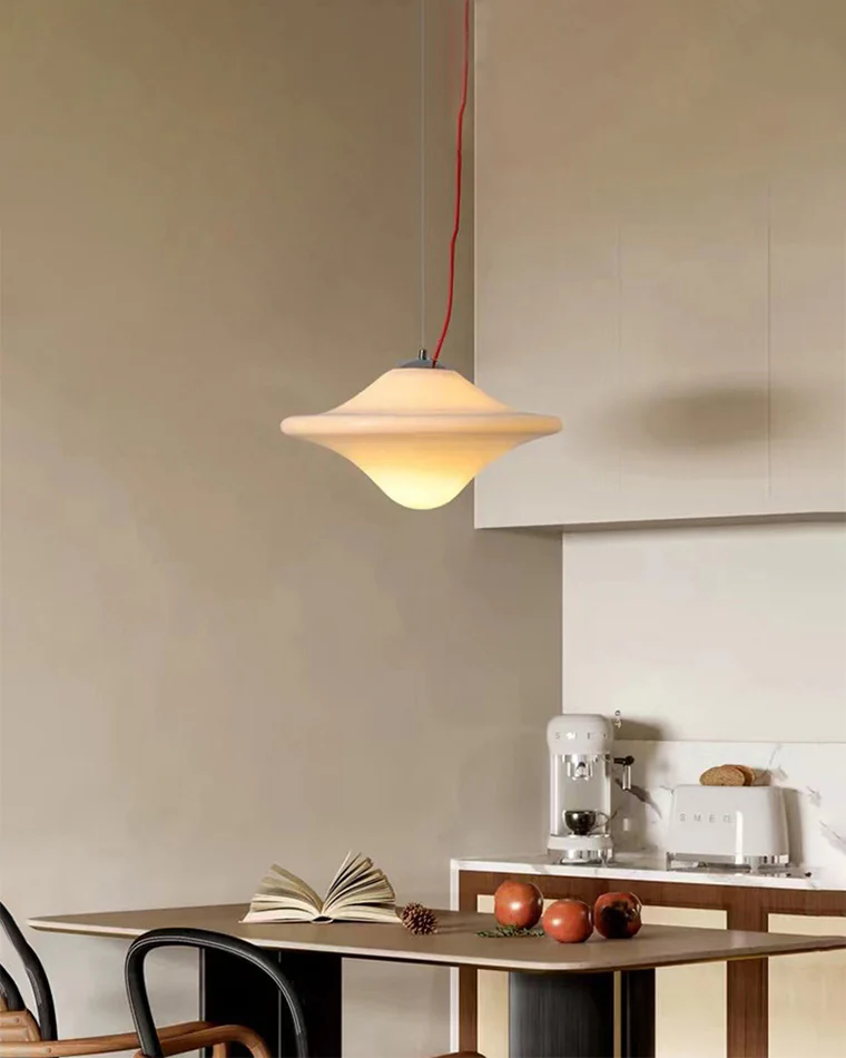 WOMO Flying Saucer Glass Pendant Light-WM2940 - Image 2