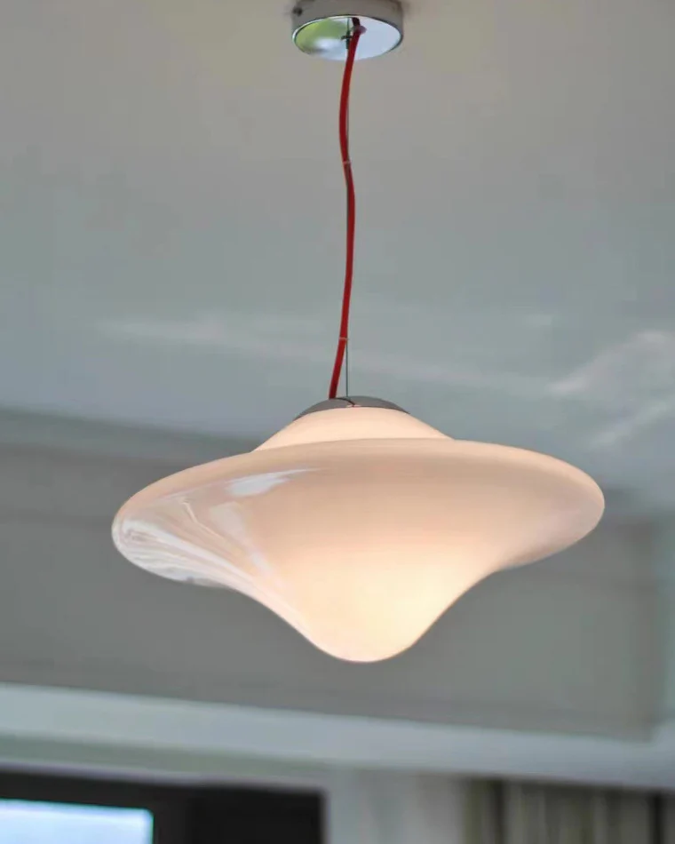 WOMO Flying Saucer Glass Pendant Light-WM2940 - Image 9