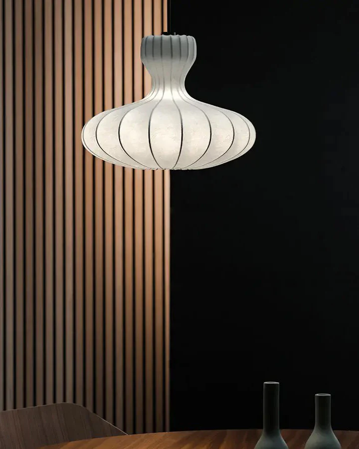 WOMO Flying Saucer Silk Pendant Light-WM2977 - Image 10