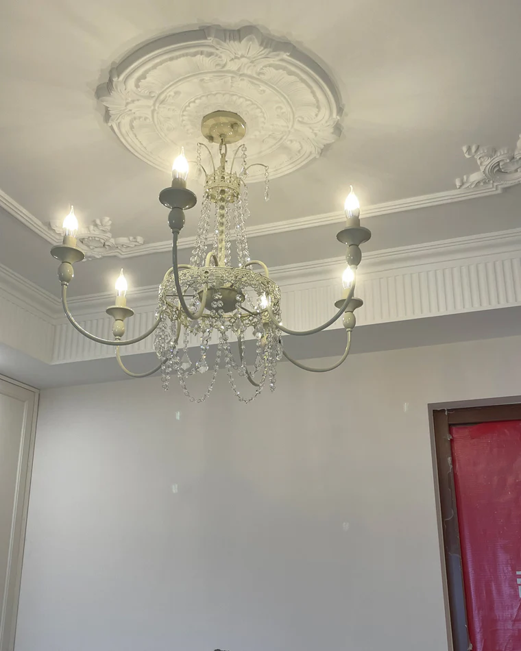 WOMO French Candelabra Crystal Chandelier-WM2398 - Image 16