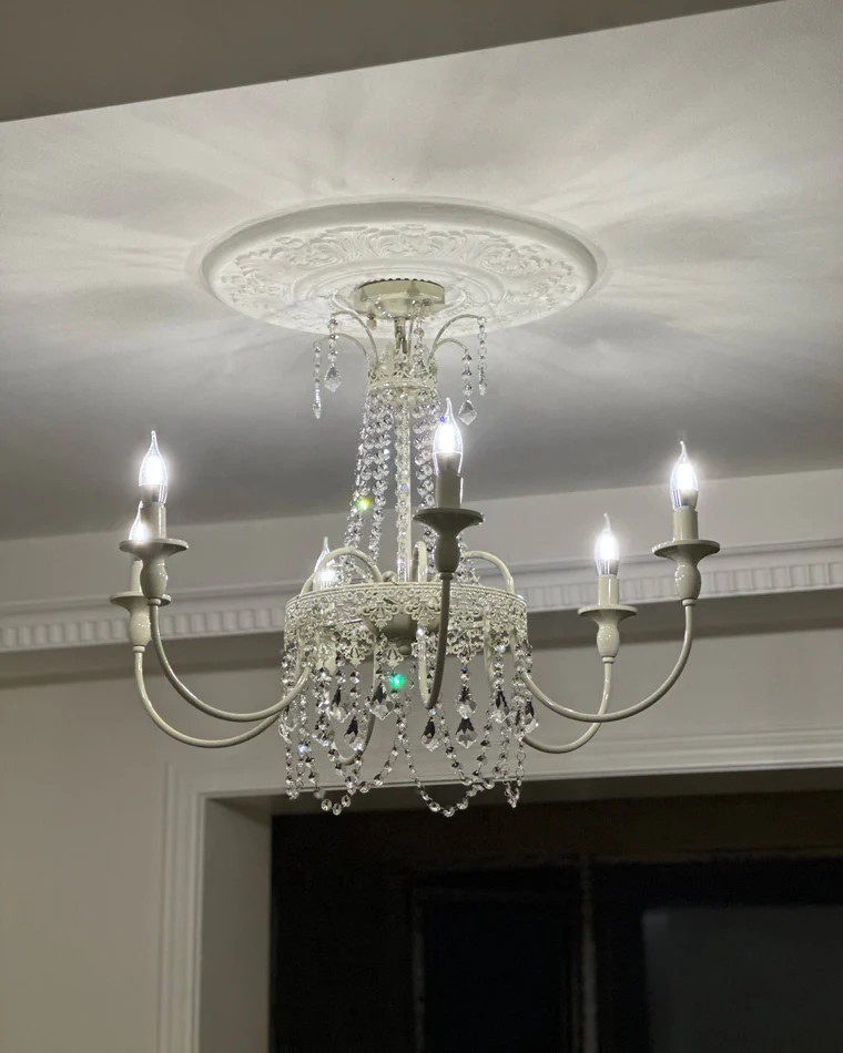 WOMO French Candelabra Crystal Chandelier-WM2398 - Image 18