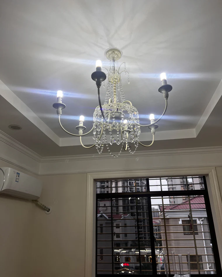 WOMO French Candelabra Crystal Chandelier-WM2398 - Image 21