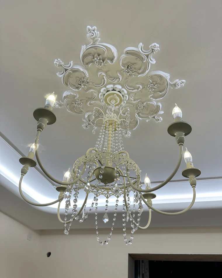 WOMO French Candelabra Crystal Chandelier-WM2398 - Image 23