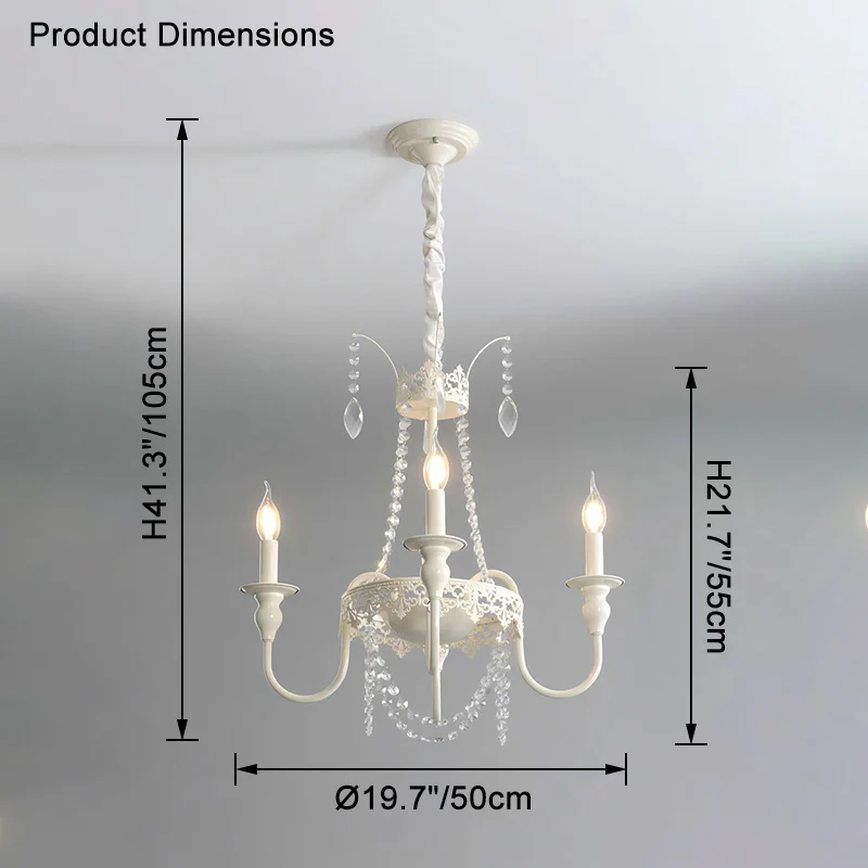 WOMO French Candelabra Crystal Chandelier-WM2398 - Image 27