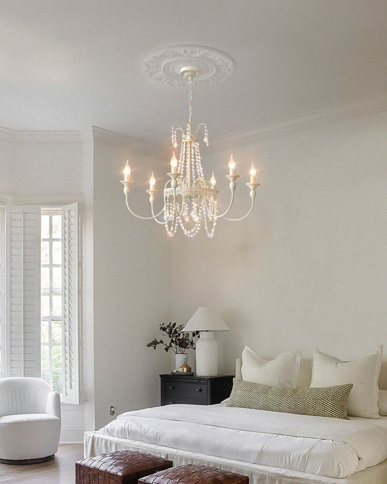 WOMO French Candelabra Crystal Chandelier-WM2398 - Image 3