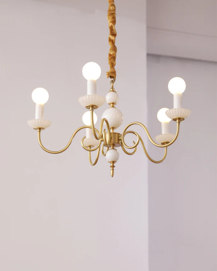 WOMO French Candle Chandelier-WM3078 - Image 10