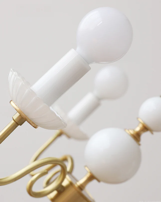 WOMO French Candle Chandelier-WM3078 - Image 14