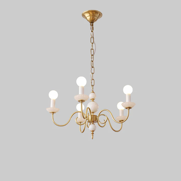 WOMO French Candle Chandelier-WM3078 - Image 16