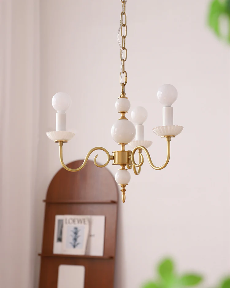 WOMO French Candle Chandelier-WM3078 - Image 6