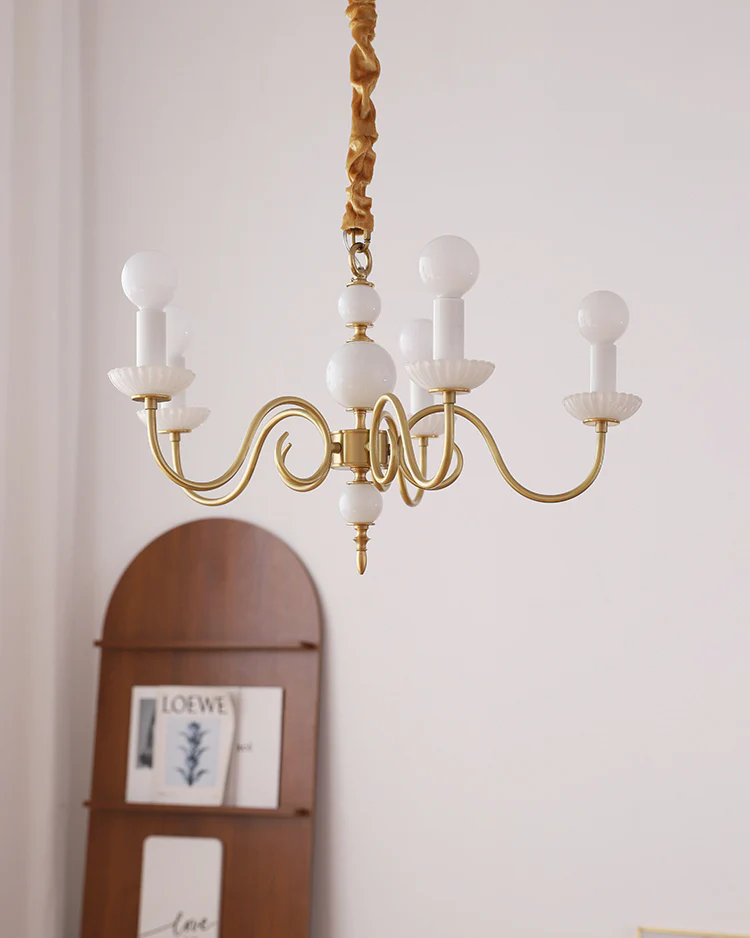 WOMO French Candle Chandelier-WM3078 - Image 9