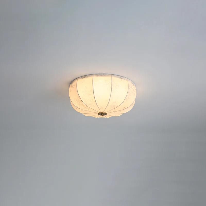 WOMO French Fabric Ceiling Light-WM1146 - Image 10