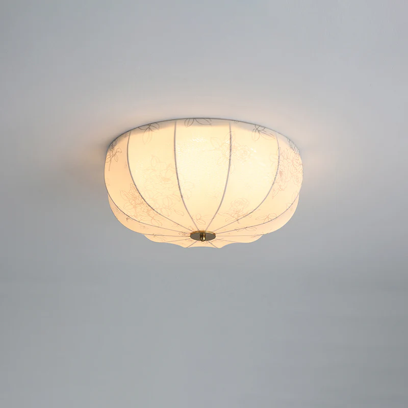 WOMO French Fabric Ceiling Light-WM1146 - Image 14