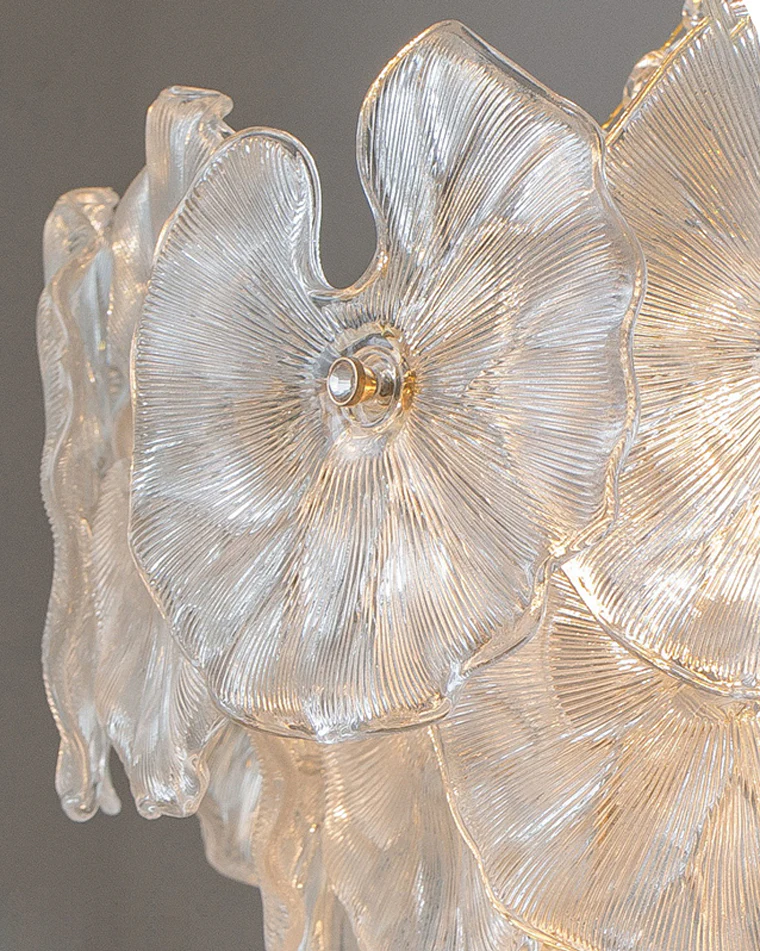 WOMO French Flower Glass Chandelier-WM2377 - Image 10