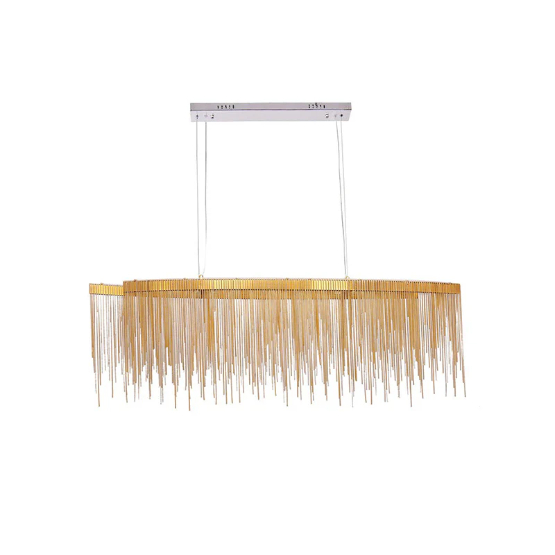 WOMO Fringe Linear Chandelier-WM2062b - Image 41