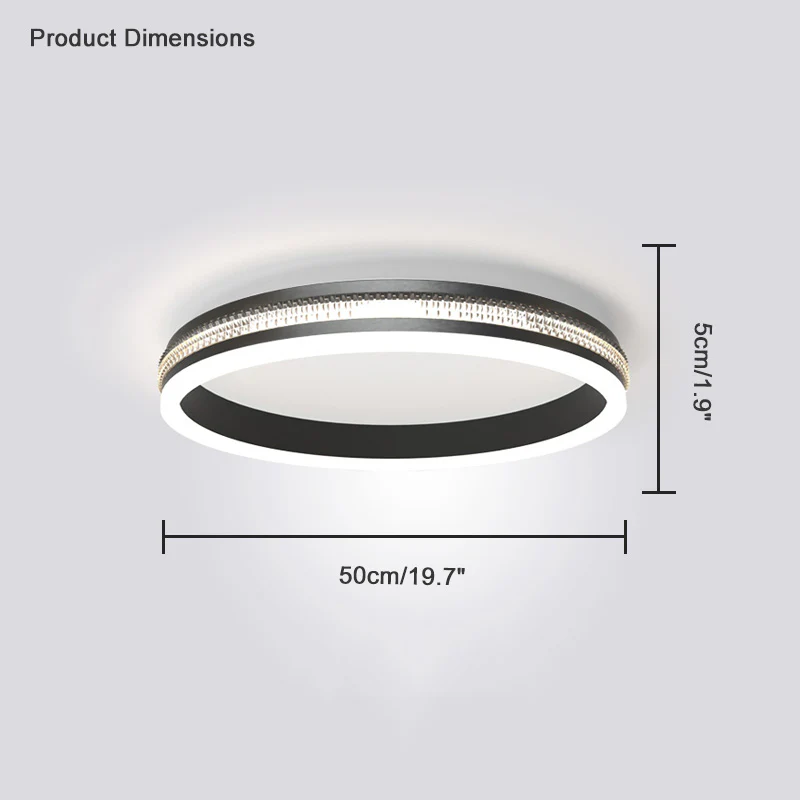 WOMO Square/Circular Ceiling Light-WM1058 - Image 17