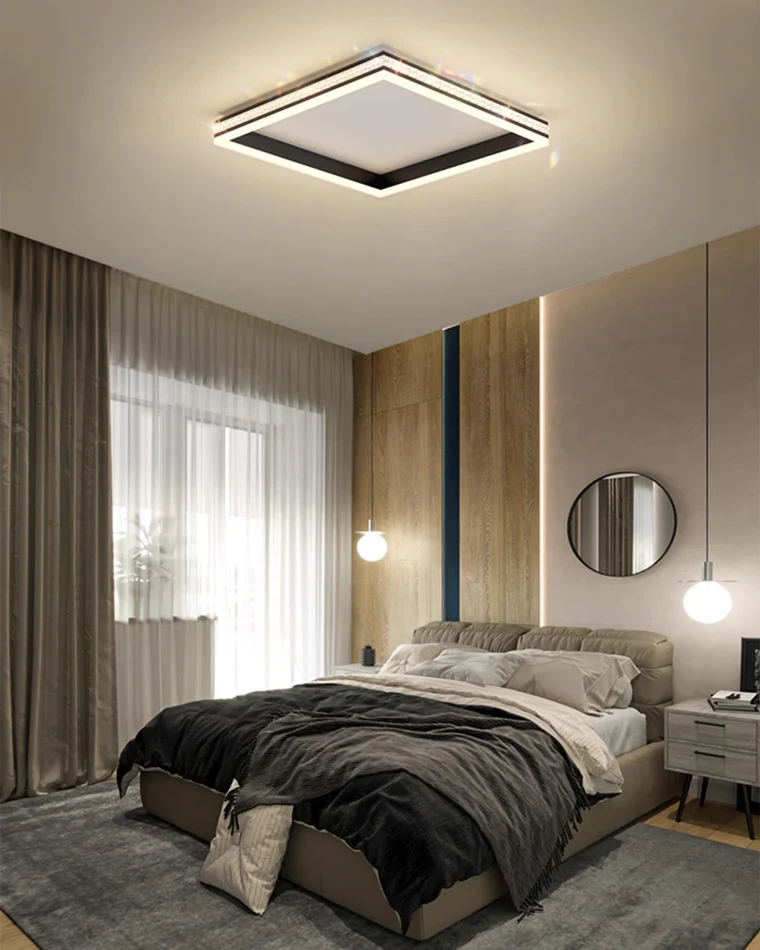 WOMO Square/Circular Ceiling Light-WM1058 - Image 3