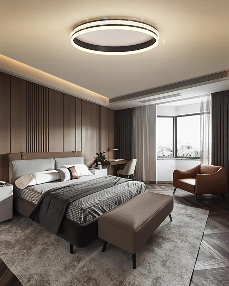 WOMO Square/Circular Ceiling Light-WM1058 - Image 4