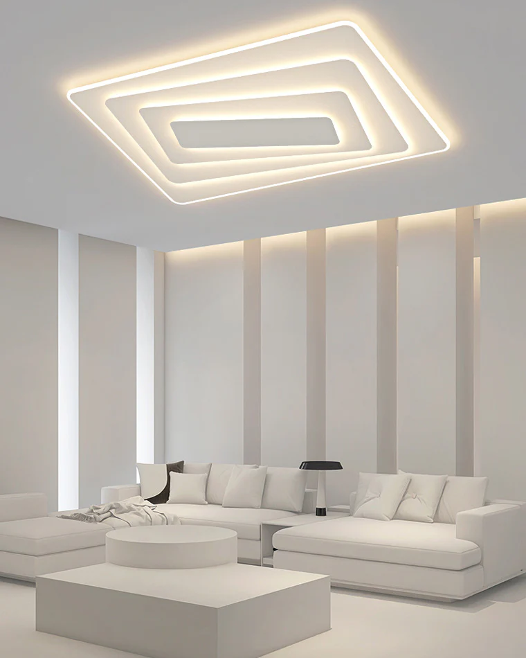 WOMO Geometric Flush Mount Ceiling Light-WM1084 - Image 11
