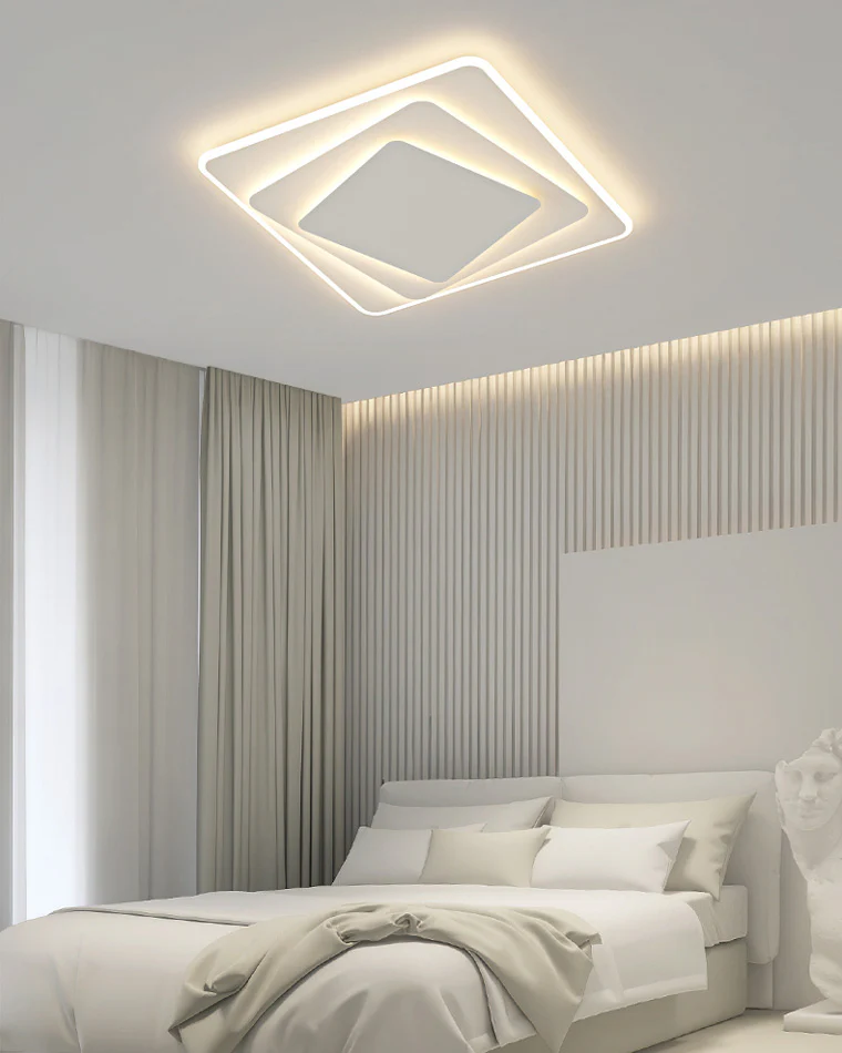 WOMO Geometric Flush Mount Ceiling Light-WM1084 - Image 12