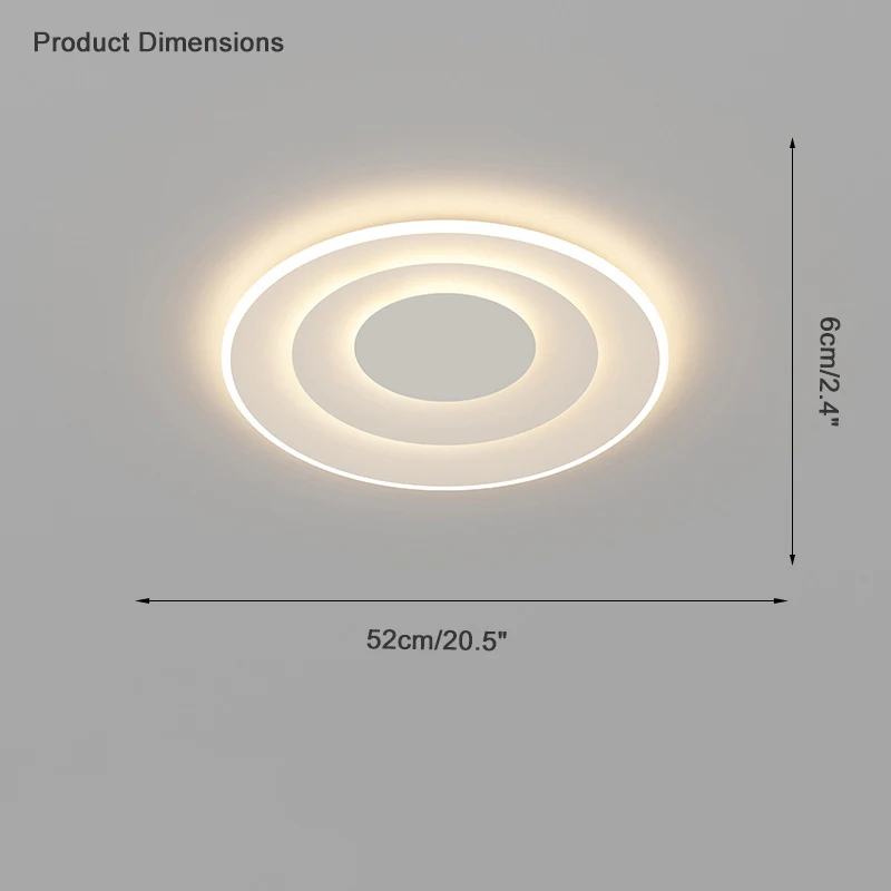 WOMO Geometric Flush Mount Ceiling Light-WM1084 - Image 19