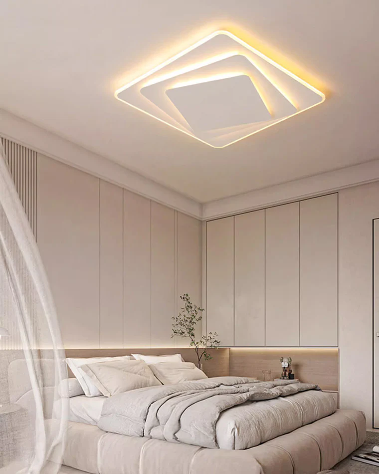WOMO Geometric Flush Mount Ceiling Light-WM1084 - Image 4