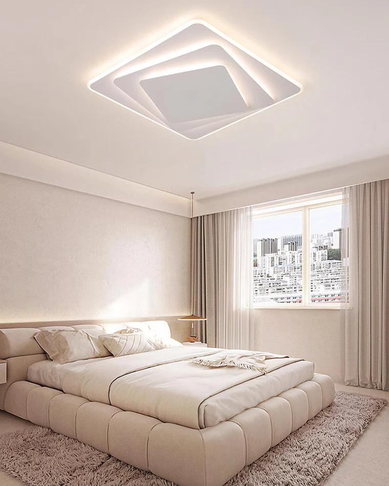 WOMO Geometric Flush Mount Ceiling Light-WM1084 - Image 7