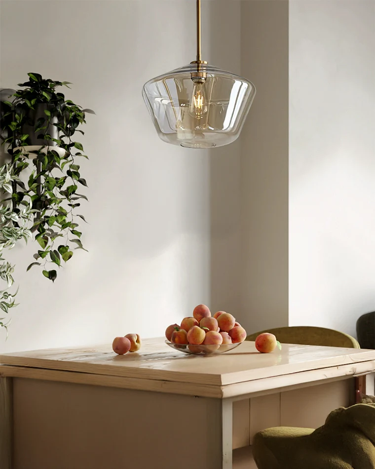 WOMO Geometric Glass Pendant Light-WM2800 - Image 3