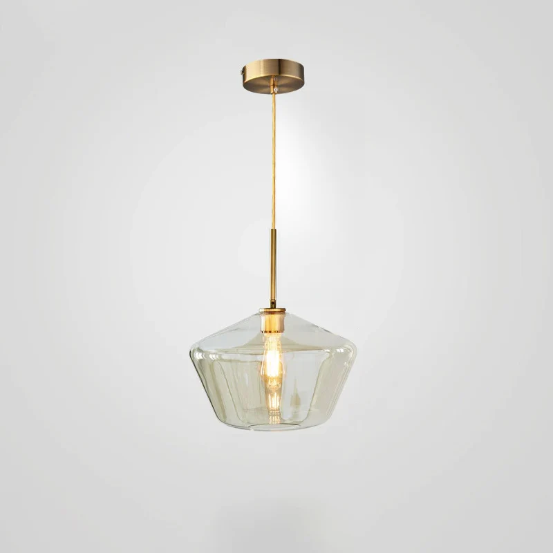 WOMO Geometric Glass Pendant Light-WM2800 - Image 7