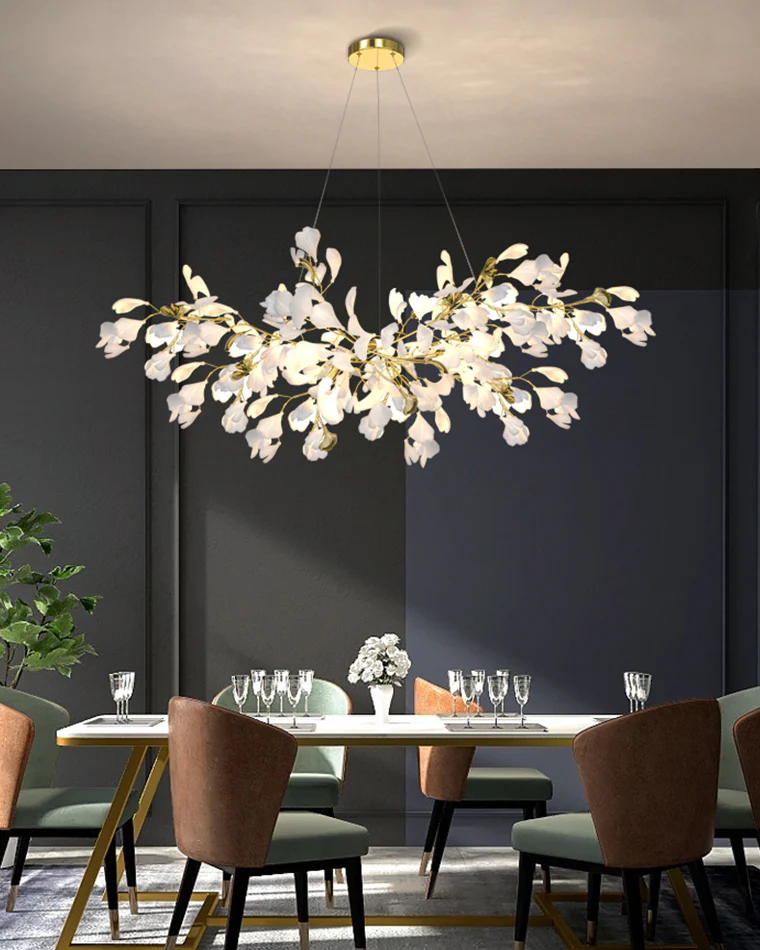 WOMO Gingko Branch Chandelier-WM2424 - Image 2