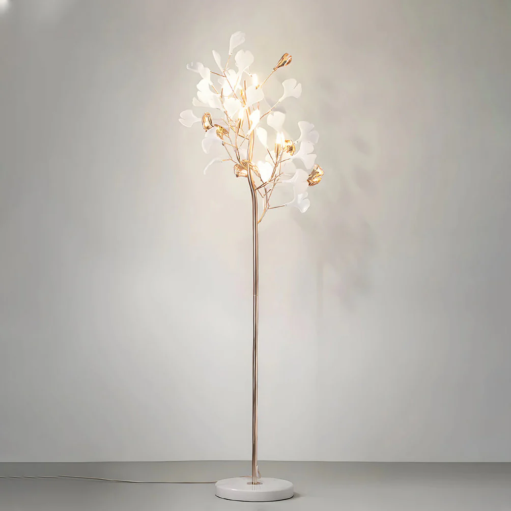 WOMO Ceramic Gingko Tree Floor Lamp-WM7137 - Image 9