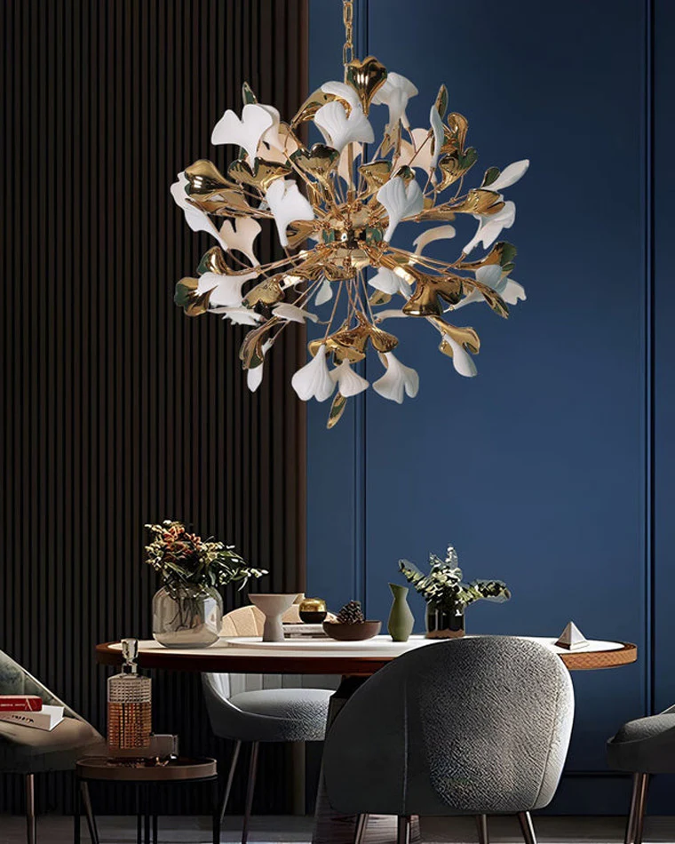 WOMO Gingko Globe Chandelier-WM2431 - Image 3