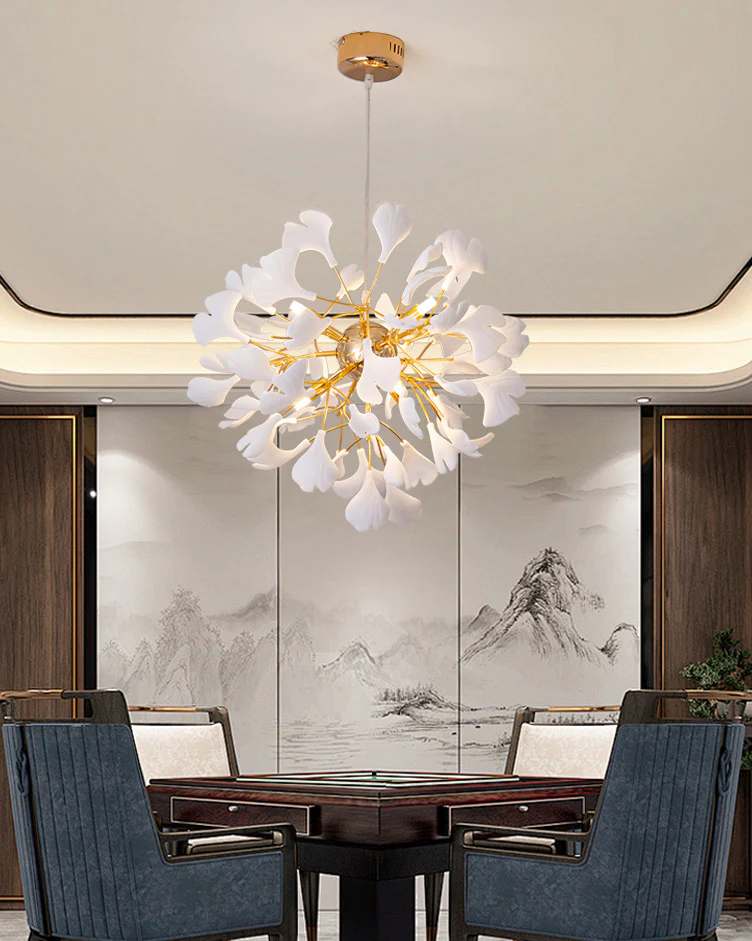 WOMO Gingko Globe Chandelier-WM2431 - Image 6