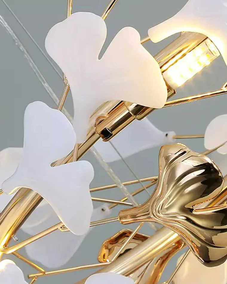 WOMO Gingko Linear Chandelier-WM2421 - Image 11