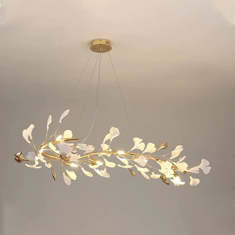 WOMO Gingko Linear Chandelier-WM2421 - Image 15