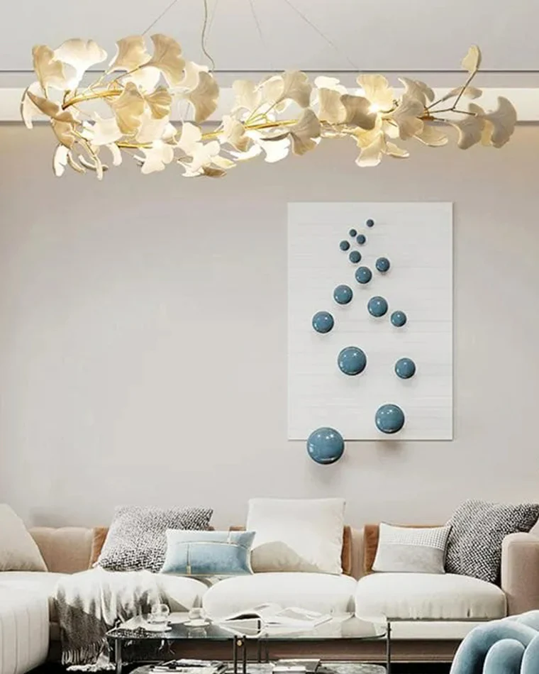 WOMO Gingko Linear Chandelier-WM2421 - Image 5
