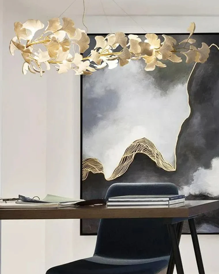 WOMO Gingko Linear Chandelier-WM2421 - Image 6
