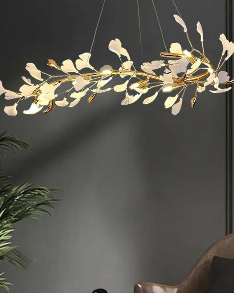 WOMO Gingko Linear Chandelier-WM2421 - Image 9